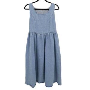 Roolee | Dresses | Roolee Denim Dress Women M Blue Cottagecore Girlhood  Retro Y2k Style Boho Hippie | Poshmark